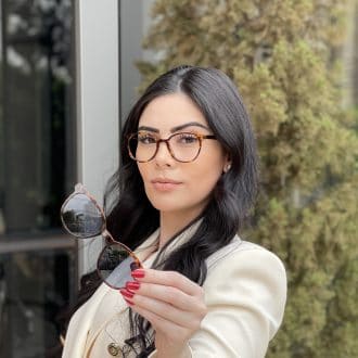 safine com br oculos 2 em 1 clip on acetato redondo tartaruga iara 2