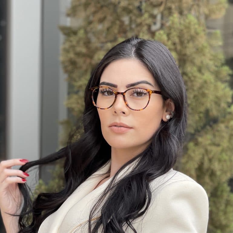 safine com br oculos 2 em 1 clip on acetato redondo tartaruga iara