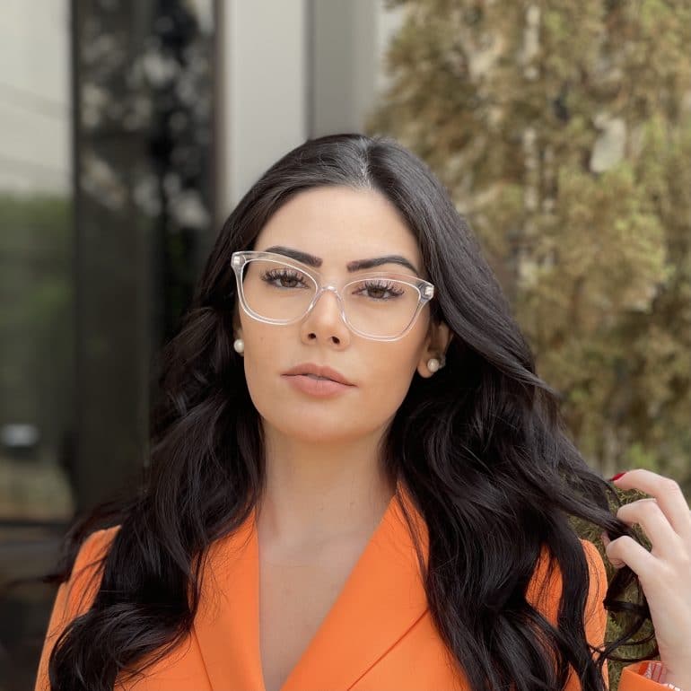 safine com br oculos de grau gatinho em acetato transparente jolie 3