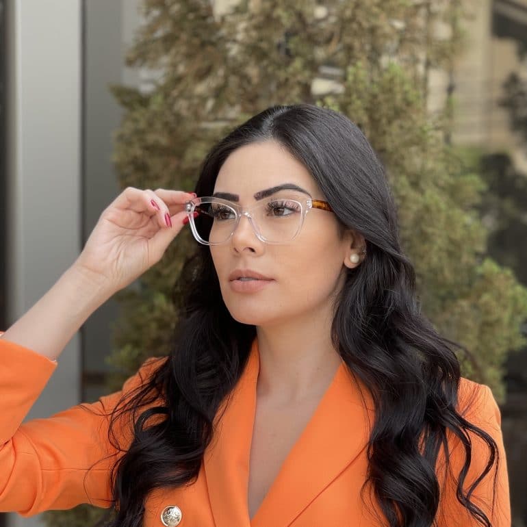 safine com br oculos de grau gatinho em acetato transparente jolie 4