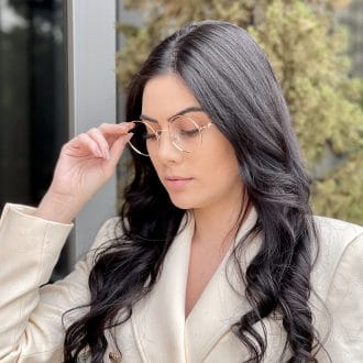 safine com br oculos de grau redondo dourado nathalia 1