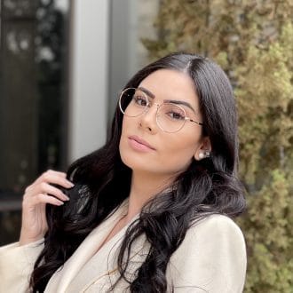 safine com br oculos de grau redondo dourado nina 3