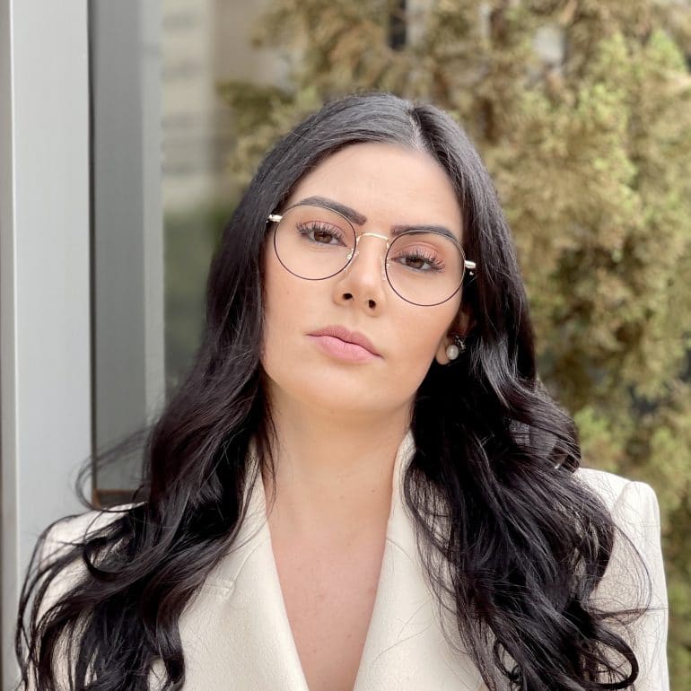 safine com br oculos de grau redondo preto com dourado nina 2