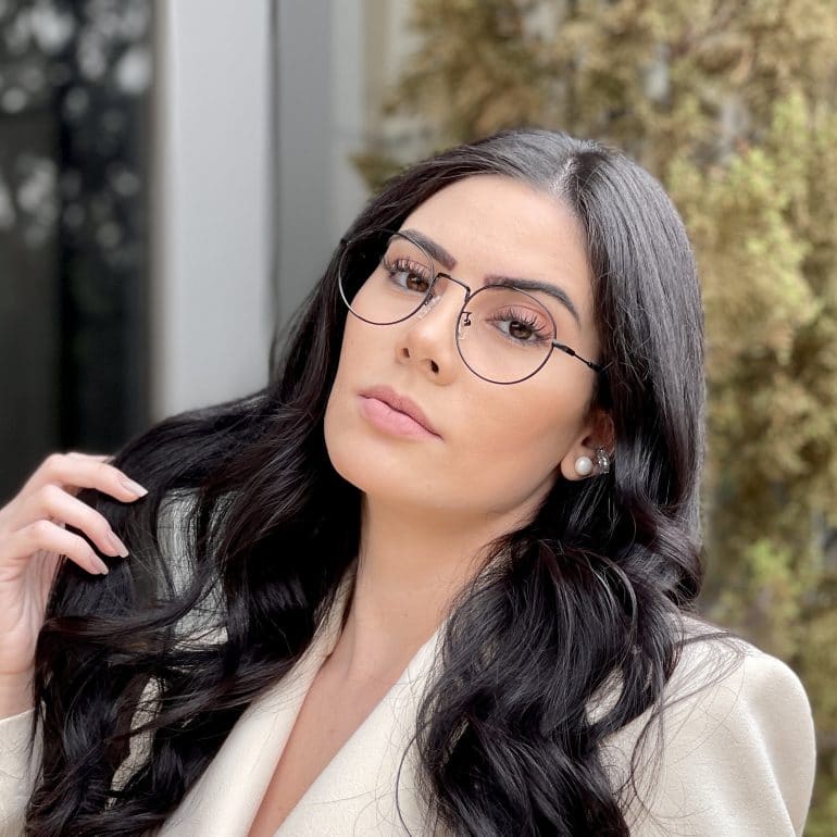 safine com br oculos de grau redondo preto nina 1