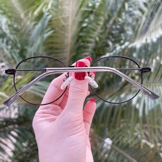 safine com br oculos de grau redondo preto nina 4