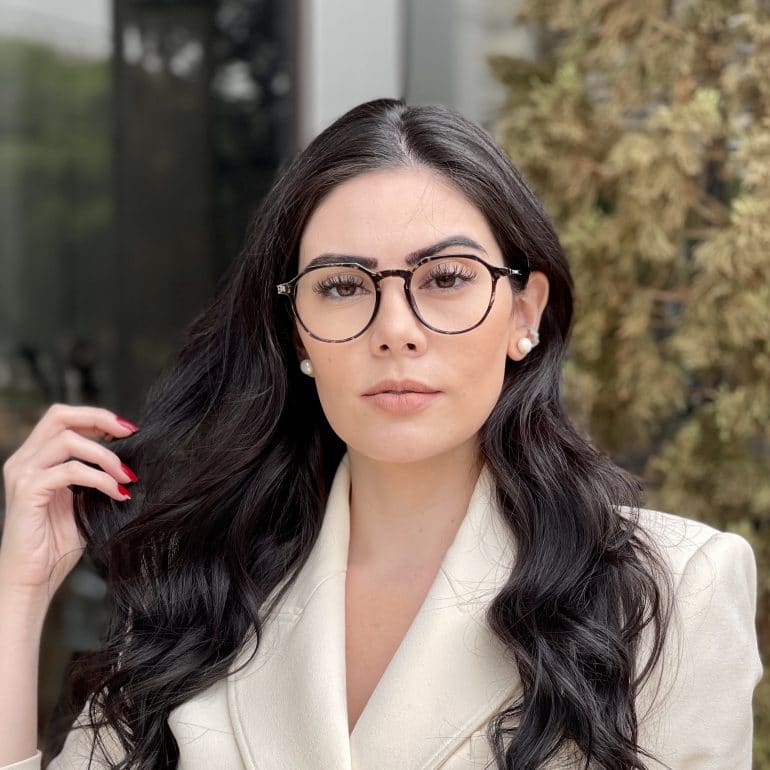 safine com br oculos de grau redondo tartaruga transparente bianca 3