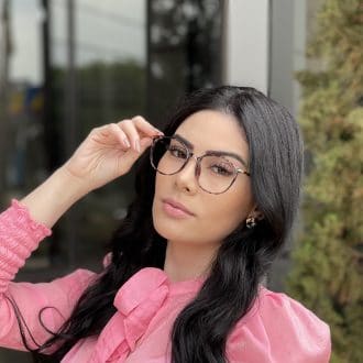 Óculos de Grau Redondo Tartaruga Vanessa