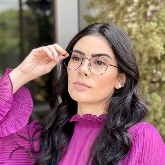 oculos 2 em 1 clip on hexagonal preto maisa
