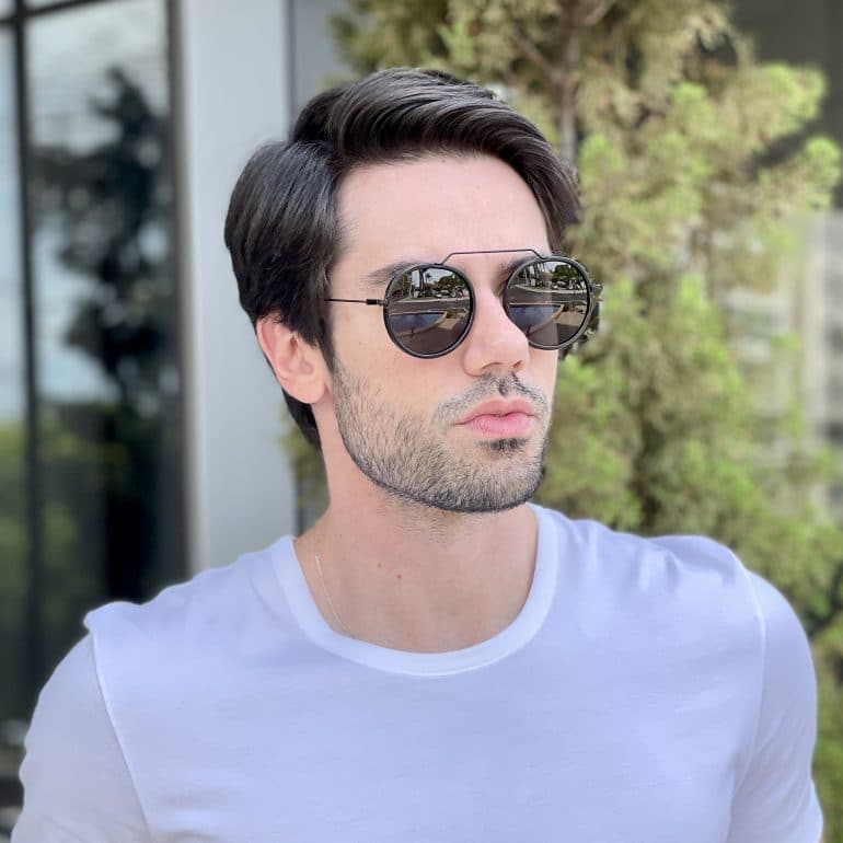 Óculos de Sol Masculino Aviador Preto Benício