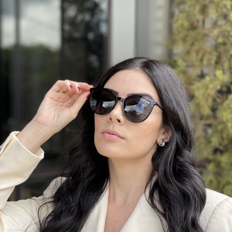 safine com br oculos 2 em 1 clip on gatinho preto analu 2