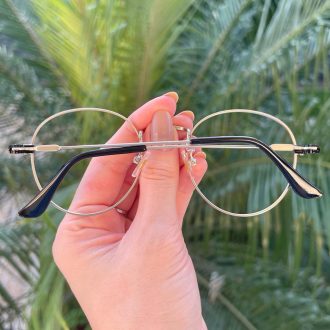 safine com br oculos 2 em 1 clip on redondo prata louise 1