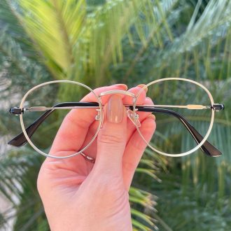 safine com br oculos 2 em 1 clip on redondo prata louise