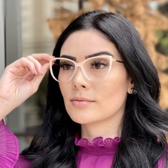 safine com br oculos de grau gatinho nude e transparente yasmin 2