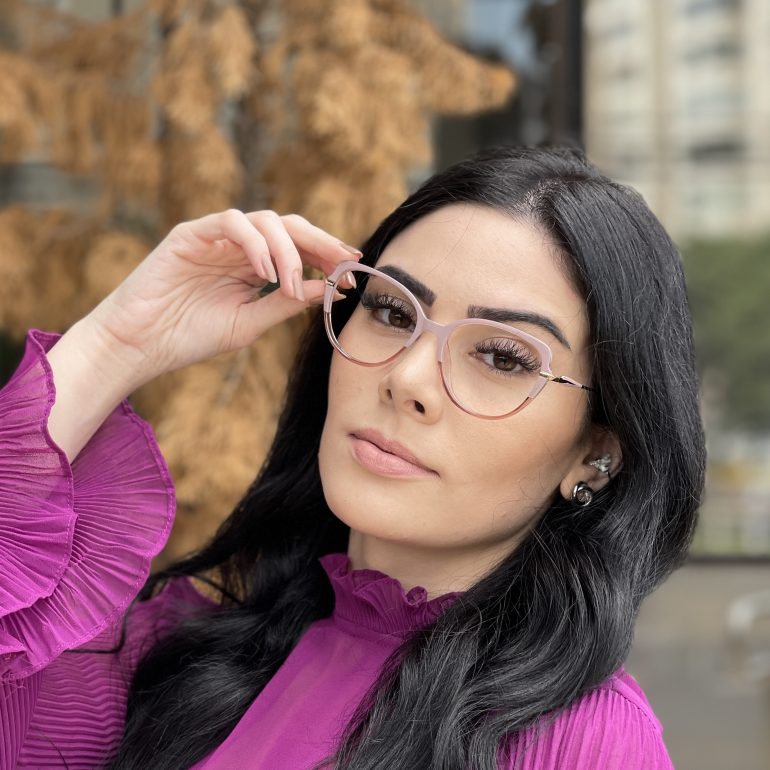 safine com br oculos de grau gatinho rosa pietra