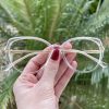 Óculos de Grau Gatinho Transparente Pietra