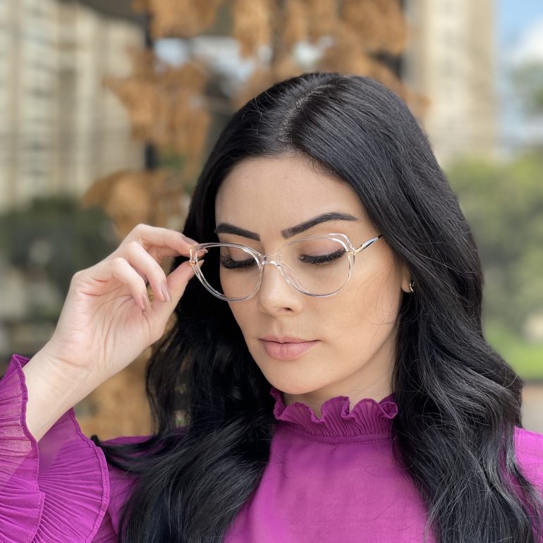 safine com br oculos de grau gatinho transparente pietra 5