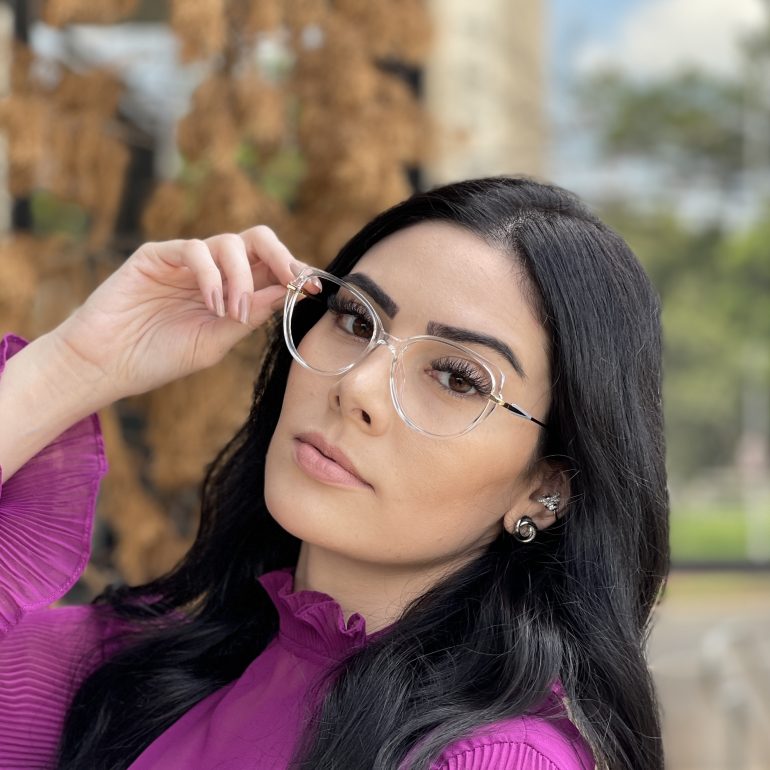 safine com br oculos de grau gatinho transparente pietra