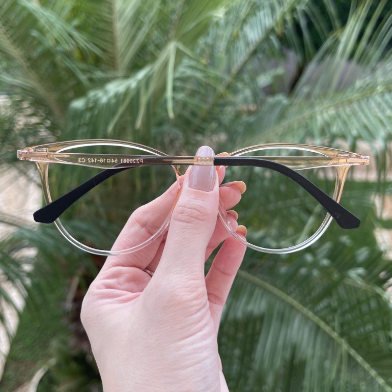 safine com br oculos 2 em 1 clip on gatinho dourado transparente 1