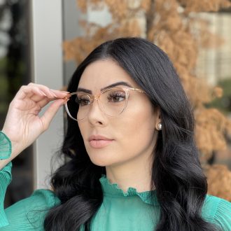 safine com br oculos 2 em 1 clip on gatinho dourado transparente 6