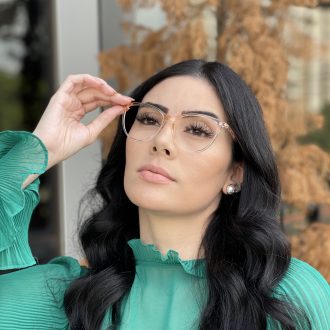 safine com br oculos 2 em 1 clip on gatinho dourado transparente 8