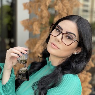 safine com br oculos 2 em 1 clip on gatinho marrom stela 6