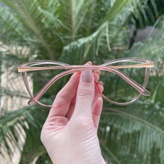 safine com br oculos 2 em 1 clip on gatinho rosa mia