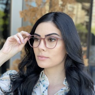 safine com br oculos 2 em 1 clip on redondo rose taina 24