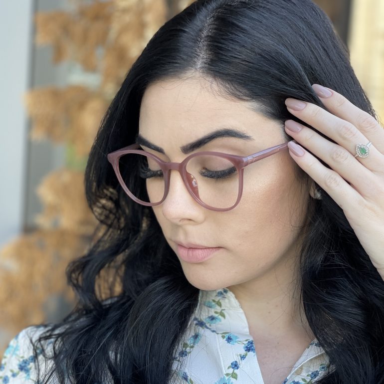 safine com br oculos 2 em 1 clip on redondo rose taina 25