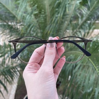safine com br oculos 2 em 1 redondo cinza com rosa cloe 2