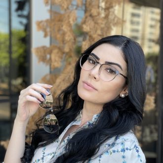 safine com br oculos 2 em 1 redondo cinza com rosa cloe 3