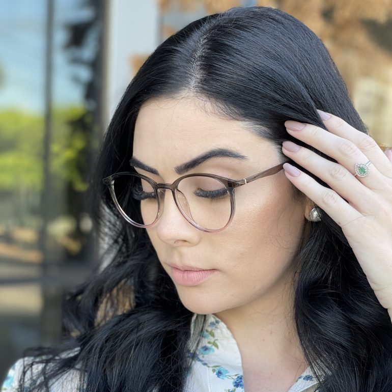 safine com br oculos 2 em 1 redondo cinza com rosa cloe 5
