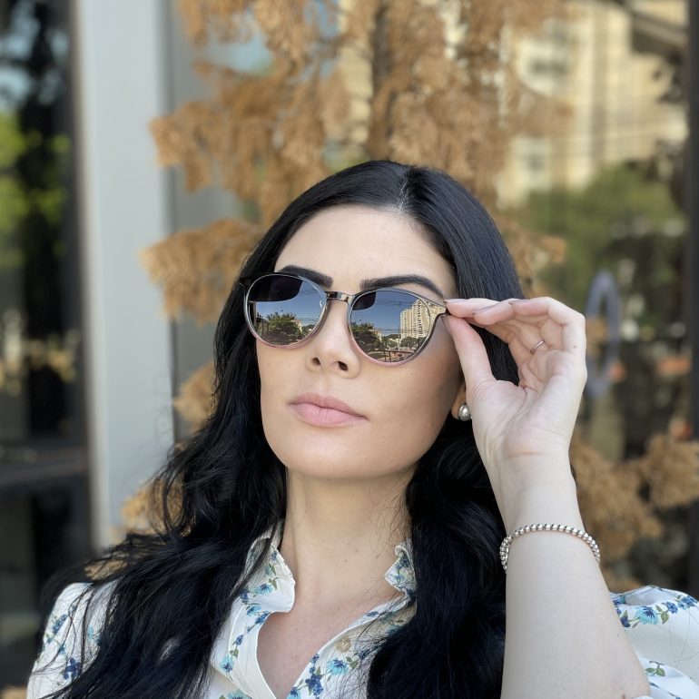 safine com br oculos 2 em 1 redondo cinza com rosa cloe 6