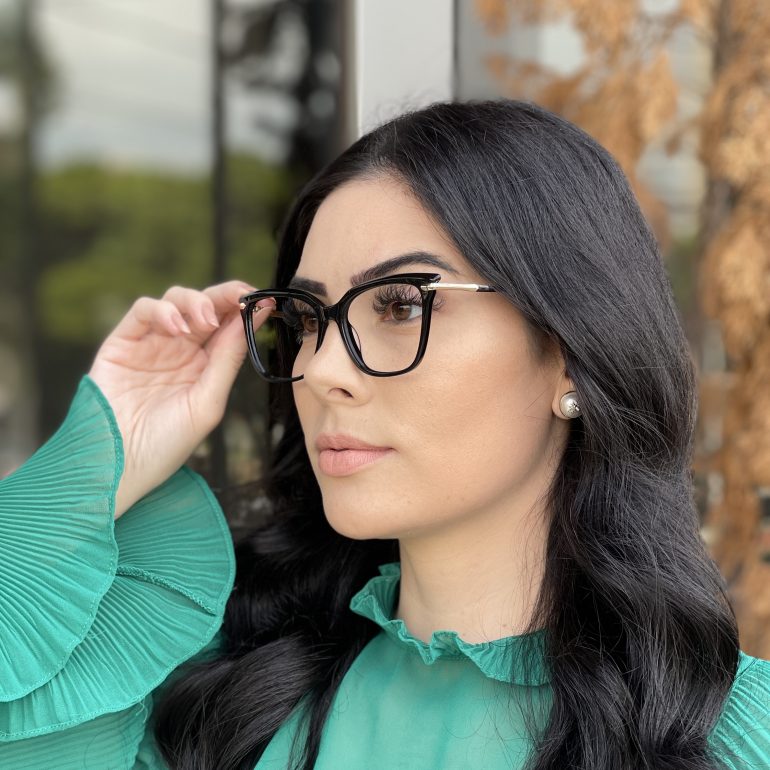 safine com br oculos de grau em acetato gatinho preto alicia 4