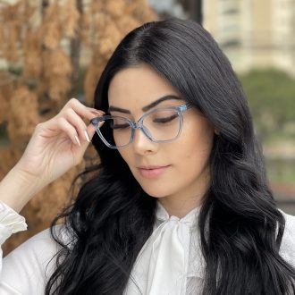 safine com br oculos de grau gatinho azul amalia 5