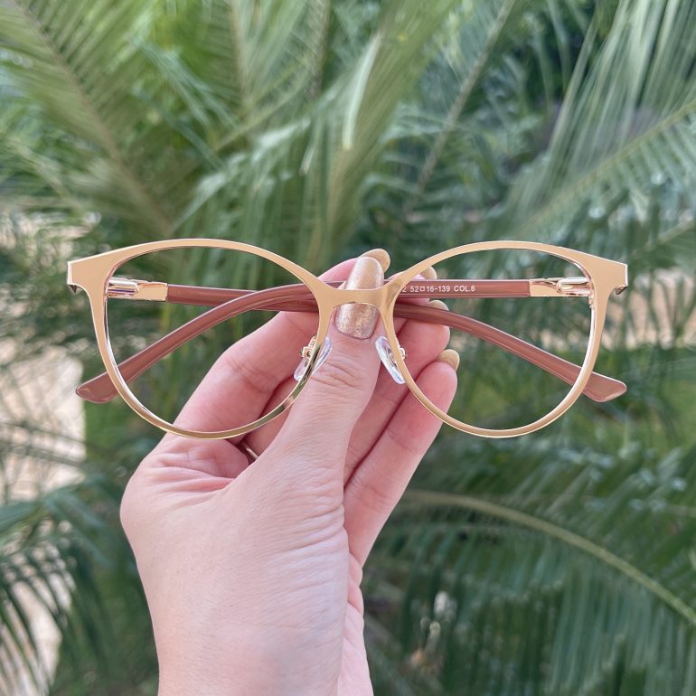 safine com br oculos de grau gatinho dourado com rose anahi copia 1