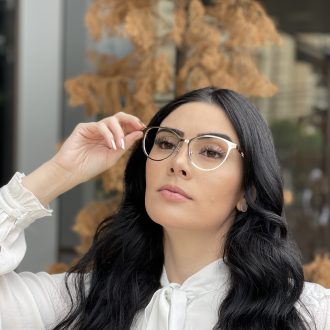 safine com br oculos de grau gatinho dourado com tartaruga anahi 2