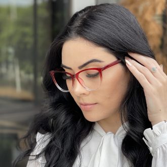safine com br oculos de grau gatinho vermelho soraia 30