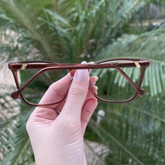 safine com br oculos de grau quadrado marrom dafne 1
