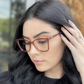 safine com br oculos de grau quadrado marrom dafne 3