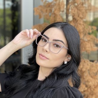 safine com br oculos de grau quadrado nude dafne 1