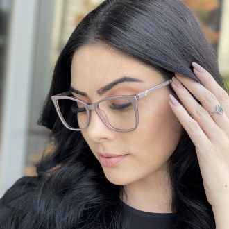 safine com br oculos de grau quadrado nude dafne 2