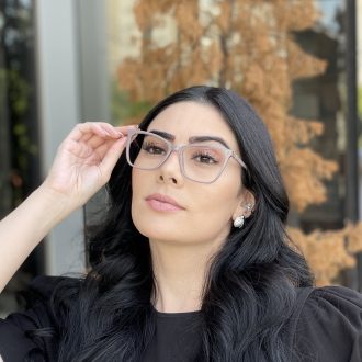 safine com br oculos de grau quadrado nude dafne 4