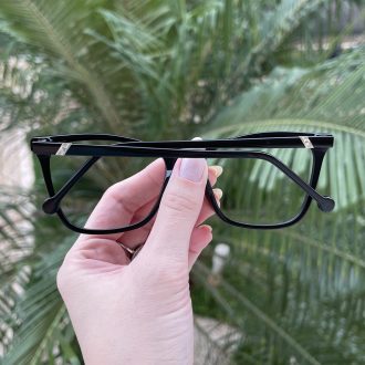 safine com br oculos de grau quadrado preto dafne 1