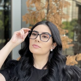 safine com br oculos de grau quadrado preto dafne 1