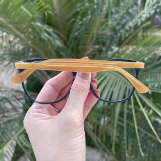 safine com br oculos de grau redondo em acetato azul helena 5