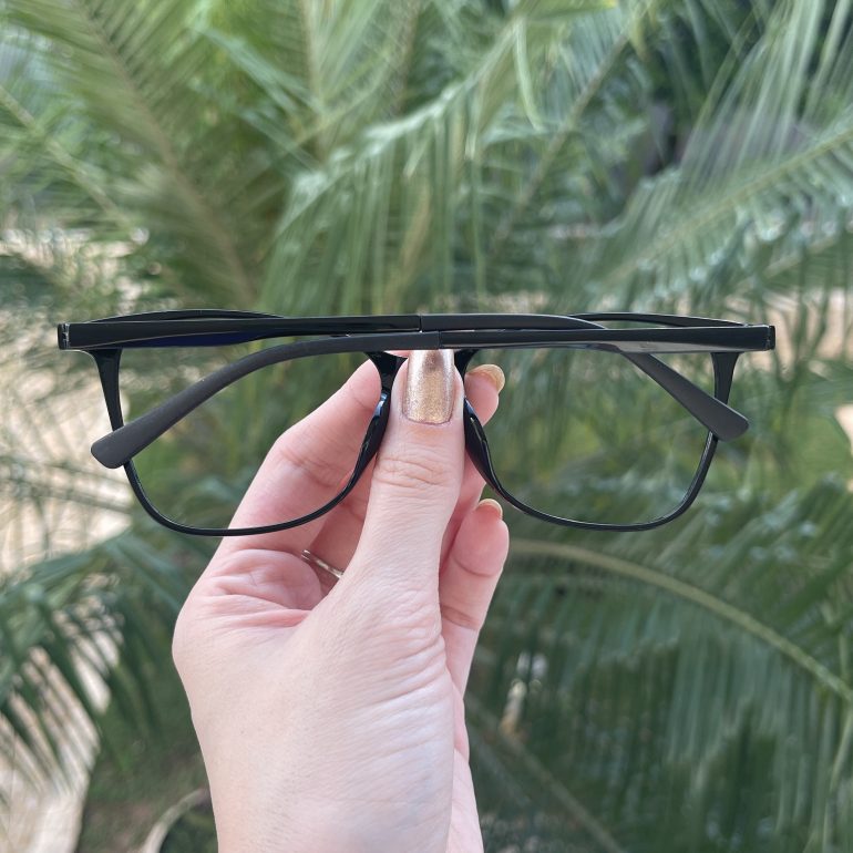 safine com br oculos de grau retangular preto luma