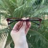 safine com br oculos de grau retangular vinho luma 1