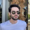 safine com br oculos de sol masculino polarizado aviador preto maicon 2