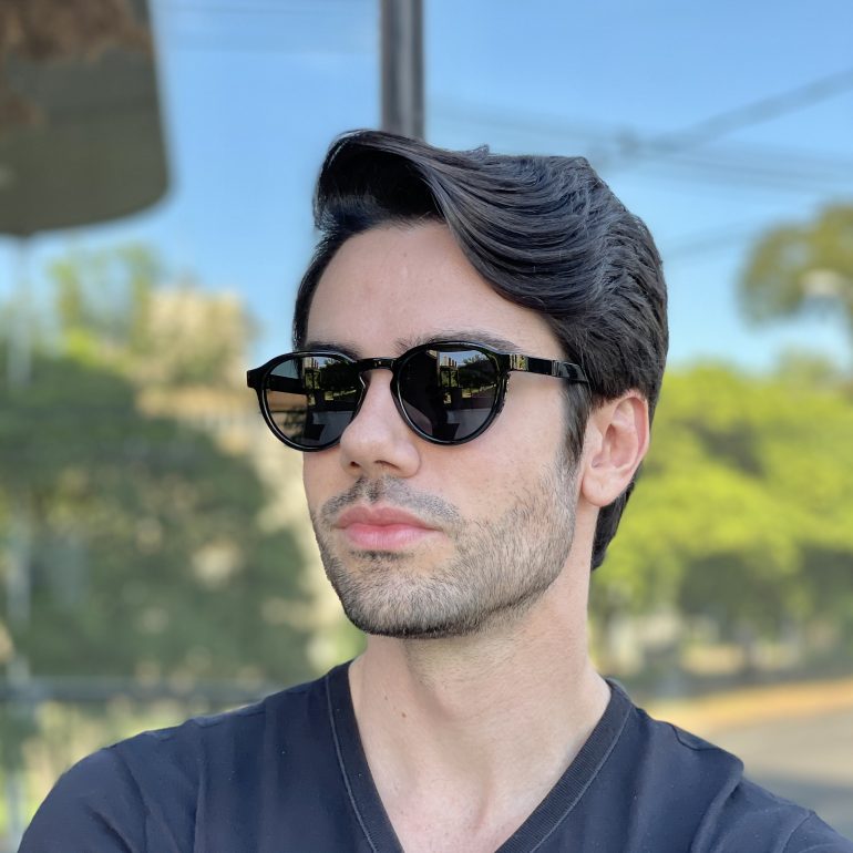 safine com br oculos de sol masculino redondo preto bruno 1
