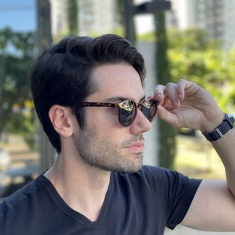 safine com br oculos de sol masculino redondo tartaruga anthony 3